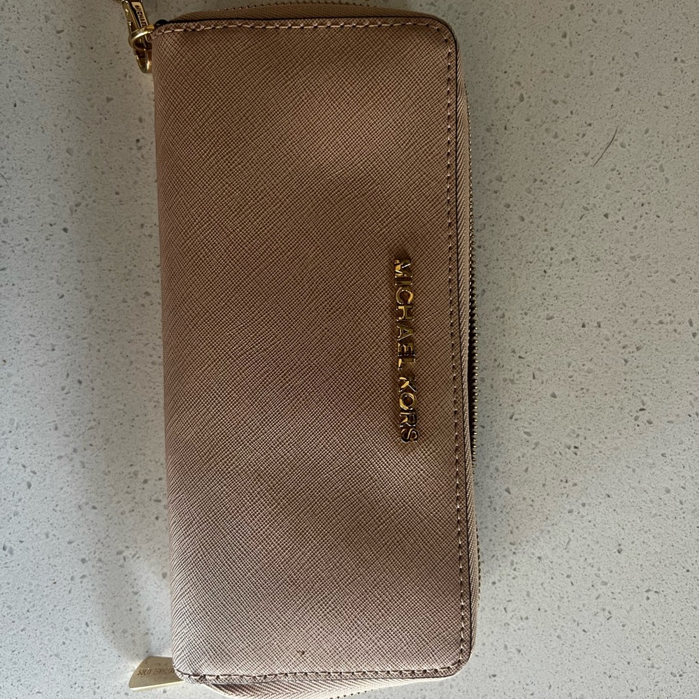 Michael Kors Tan Wallet